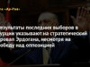 РЕЗУЛЬТАТЫ ПОСЛЕДНИХ ВЫБОРОВ В ТУРЦИИ УКАЗЫВАЮТ НА СТРАТЕГИЧЕСКИЙ ПРОВАЛ ЭРДОГАНА, НЕСМОТРЯ НА ПОБЕДУ НАД ОППОЗИЦИЕЙ
