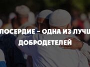 Милосердие – одна из лучших добродетелей